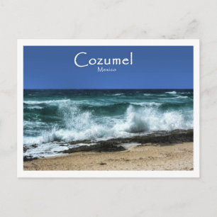 Carte Postale Côté ouest de Cozumel