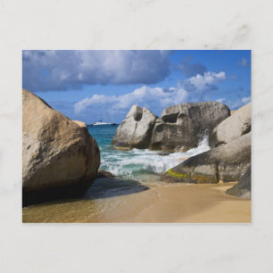 Carte Postale Côté plage à Virgin Gorda, Vierge britannique