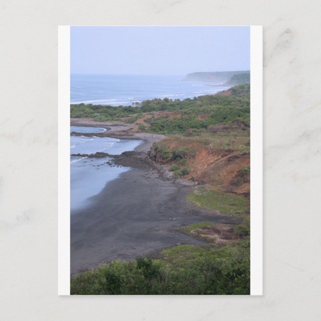 Carte Postale Côte tropicale idyllique El Salvador (Devant)