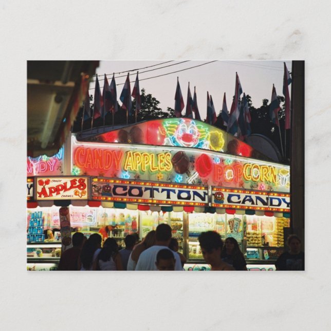 Carte Postale Coton Candy (Devant)