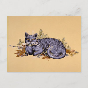 Carte Postale Coton d'hiver