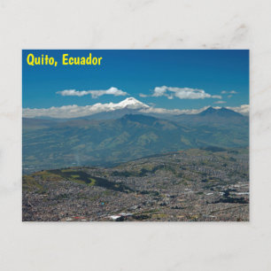 Carte Postale Cotopaxi & Quito