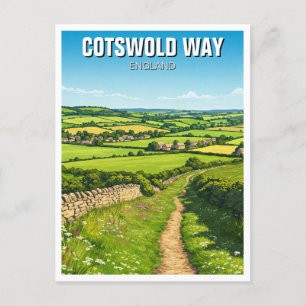 Carte Postale Cotswold Way Angleterre Travel