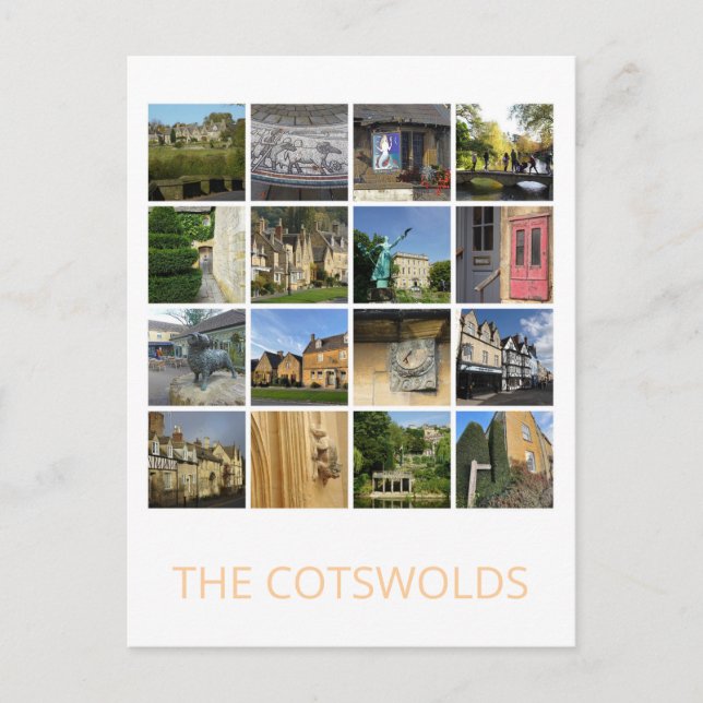 Carte Postale Cotswolds (Devant)