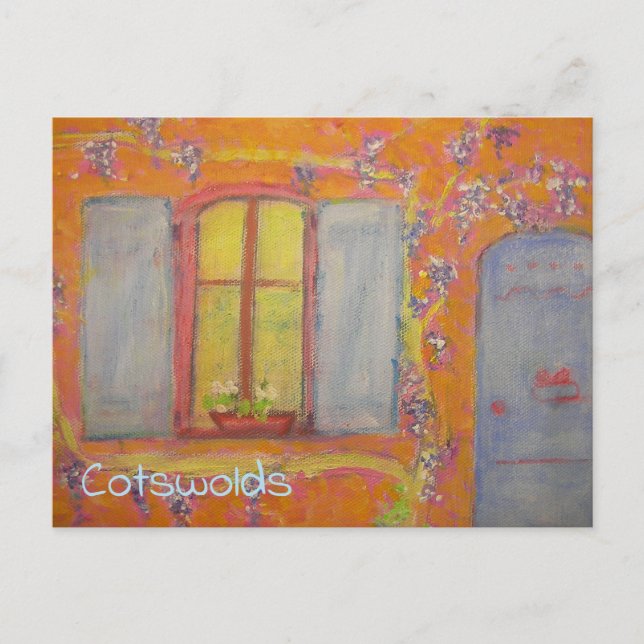 Carte Postale Cotswolds Wisteria Cottage (Devant)