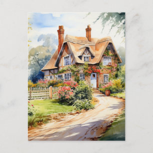 Carte Postale Cottage anglais