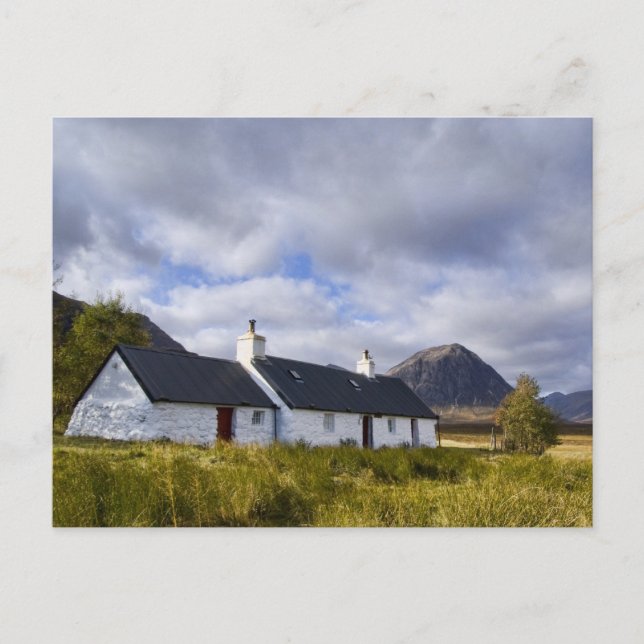 Carte Postale Cottage Blackrock, Glencoe (Devant)