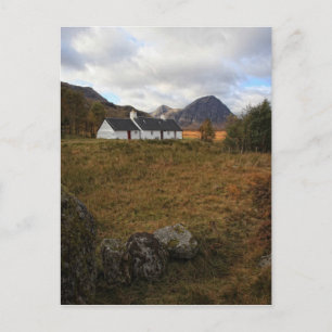 Carte Postale Cottage Blackrock, Glencoe, Écosse