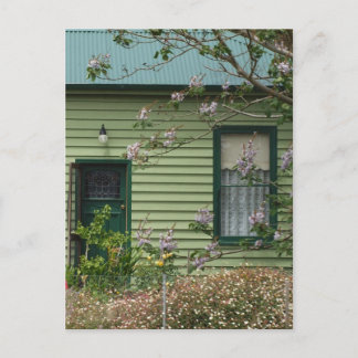 Carte Postale Cottage vert