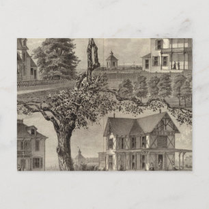 Carte Postale Cottages of WC Hamilton, lac Spring, NJ