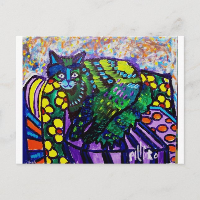 Carte Postale Couch Kat (Devant)