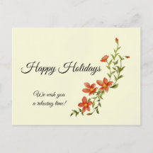 Carte postale couchage