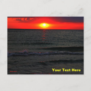 Carte Postale Couché de soleil de Floride