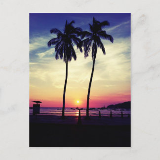 Carte Postale Coucher de soleil