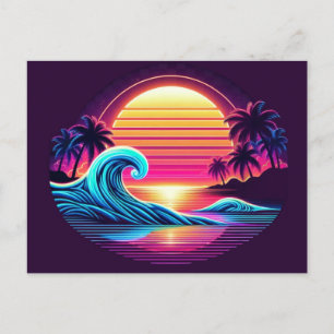 Carte Postale Coucher de soleil