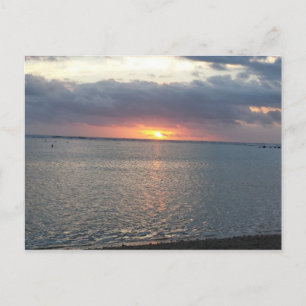 Carte Postale coucher de soleil