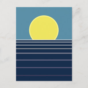 Carte Postale Coucher de soleil
