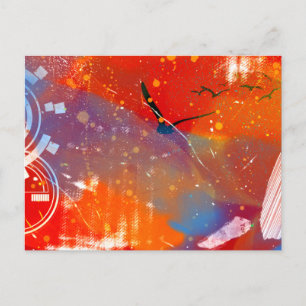 Carte Postale coucher de soleil