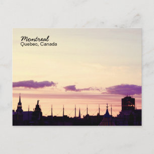 Carte postale coucher de soleil