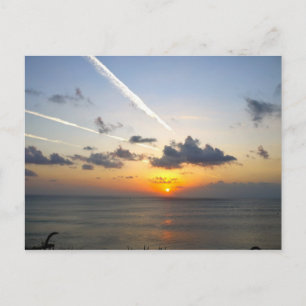 Carte Postale Coucher de soleil à Bali