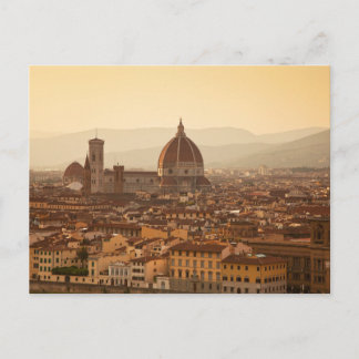 Carte Postale Coucher de soleil à Florence