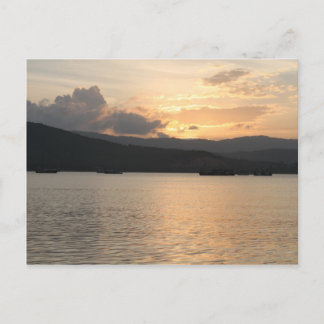 Carte Postale Coucher de soleil à Koh Samui