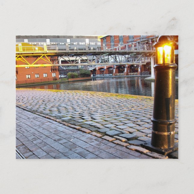 Carte Postale Coucher de soleil à la boîte aux lettres, Birmingh (Devant)