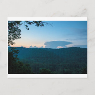 Carte Postale Coucher de soleil à la gorge Mohican Vue, Ohio