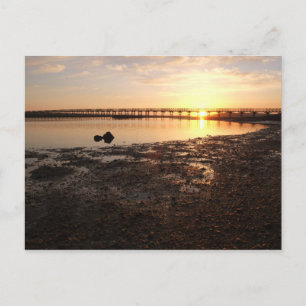 Carte postale : Coucher de soleil à Quinta do Lago