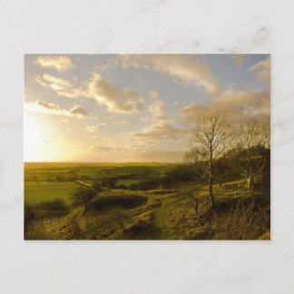 Carte Postale Coucher de soleil à Red Hill