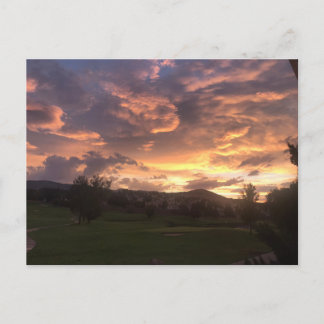 Carte Postale Coucher de soleil à Reno 