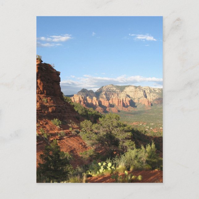 Carte Postale Coucher de soleil à Sedona (Devant)