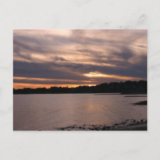 Carte Postale Coucher de soleil à Sherwood Island