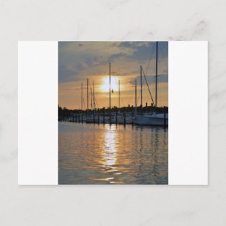 Carte Postale Coucher de soleil à Southport