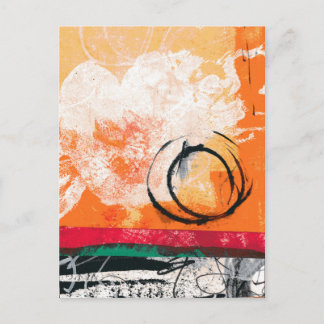 Carte Postale Coucher de soleil Abstrait