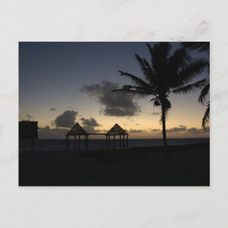 Carte Postale Coucher De Soleil Au Paradis