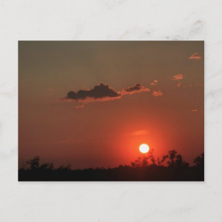 Carte Postale Coucher de soleil Biloxi