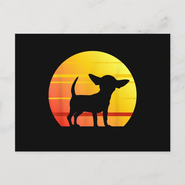 Carte Postale Coucher de soleil Chihuahua (Devant)