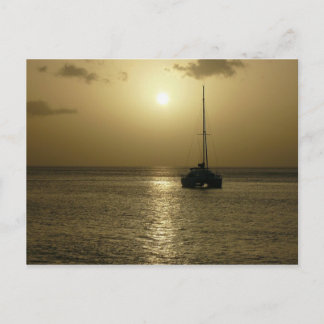 Carte Postale Coucher de Soleil (coucher du soleil) - Martinique
