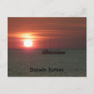 Carte Postale Coucher de soleil Darwin