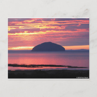 Carte Postale Coucher de soleil de Craig d'Ailsa