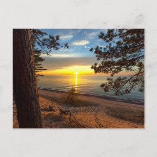 Carte Postale Coucher De Soleil De Douze Milles