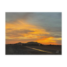 Coucher de soleil de l'Arizona