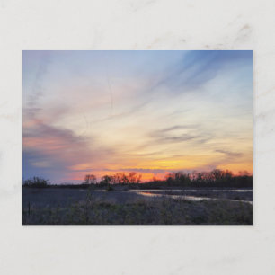 Carte Postale Coucher de soleil de l'Ohio