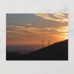 Carte Postale Coucher de soleil de père Noël Ynez