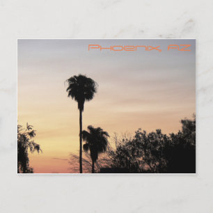 Carte Postale Coucher de soleil de Phoenix