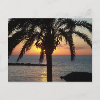 Carte Postale Coucher de soleil de Tenerife