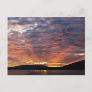 Carte Postale Coucher de soleil des îles de San Juans