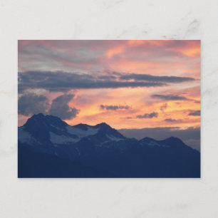 Carte postale Coucher de soleil du passage intérie