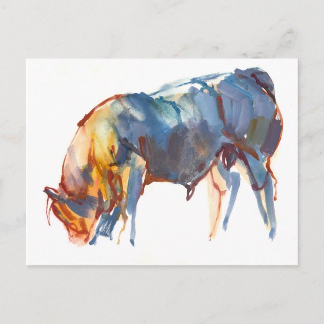 Carte Postale Coucher de soleil estival 2010 (Devant)